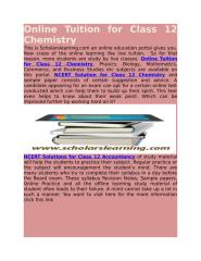 Online Tuition for Class 12 Chemistry.docx