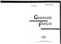 Grammaire Progressive Du Francais Avec 400 Exercices - Niveau Avance Corriges.pdf