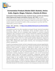Fermentation Products Market 2018.pdf