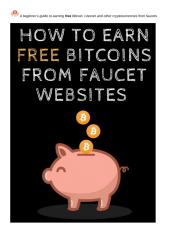 A Beginner's Guide To Earning Free Bitcoins Online From Faucets.docx