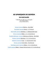 As Upanishads do Rigveda em português.pdf
