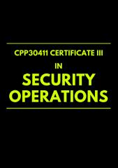 CPP30411 Certificate III in Security Operations.pdf