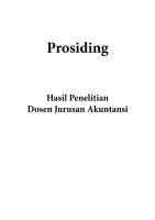 Prosiding Hasil Penelitian Dosen Jurusan Akuntansi FE UR - 2013.pdf