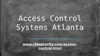 Access Control Systems Atlanta.pptx
