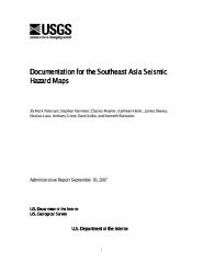 documentation for the southeast asia seismic hazard maps.pdf