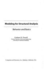 Modeling for Structural Analysis.pdf