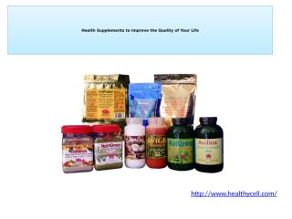 Health Supplements to Improve the Quality of Your Life.pptx
