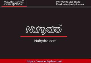Industrial Cardan Shafts Manufacturers-Nuhydro.ppt