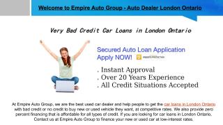 Car Loan in London Ontario.pdf