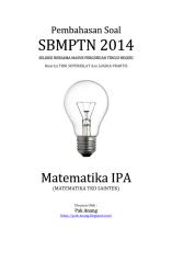 Pembahasan Soal SBMPTN 2014 Matematika IPA kode 512.pdf