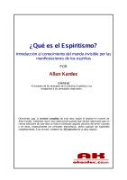 Qué es el Espiritismo. - Allan Kardec.pdf